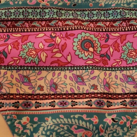 Boho Stripe Print Bikini from Shade & Shore - Picture 5 of 16